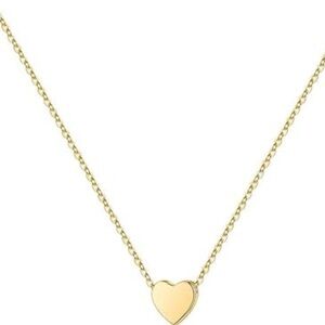 Elegant Gold Heart Necklace